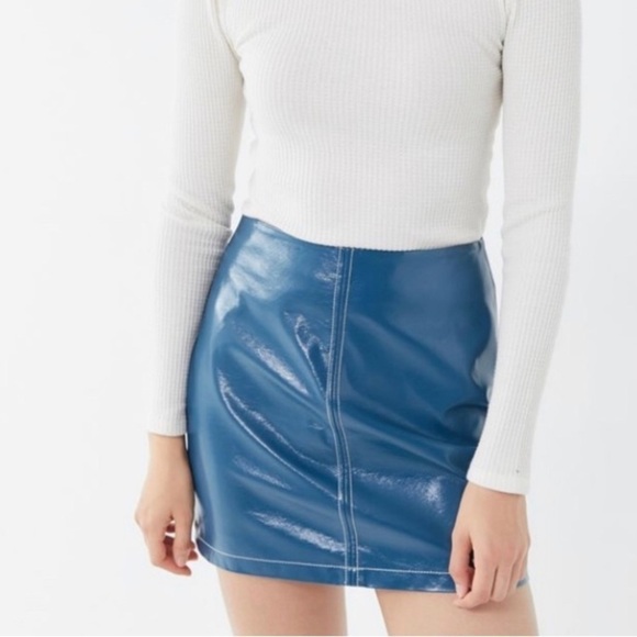 Urban Outfitters Faux Leather Mini Skirt - Picture 15 of 15